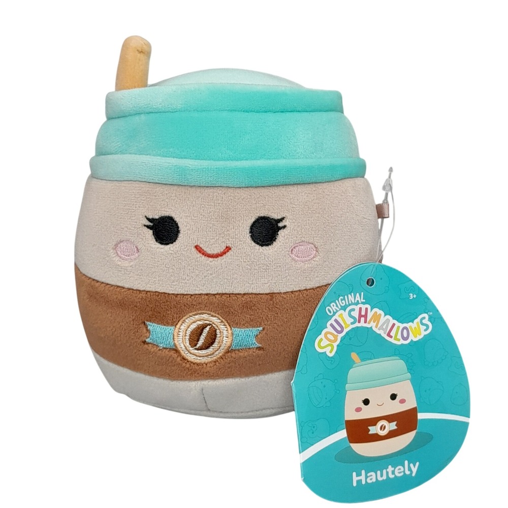 Squishmallows 5 Inch Hautely Iced Coffee Plush S5 #2042 New with Tags NWT